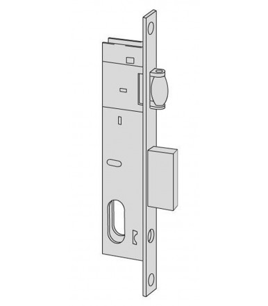 Cisa aluminium lock to insert 