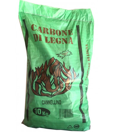 Carbone legna cannellino 10 kg