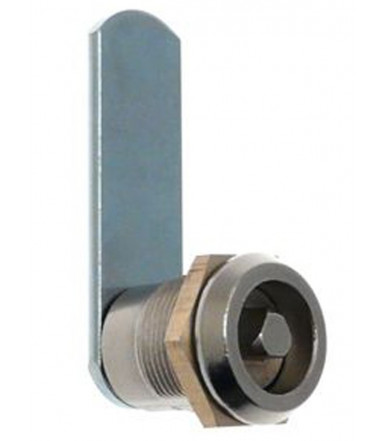 Giussani serrature quarter-turn in zinc die-casting alloy for switchboards triangular insert