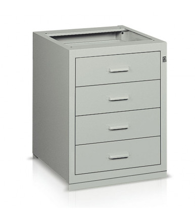 Commode BL36166 pour le banc de travail 4 tiroirs coulissant