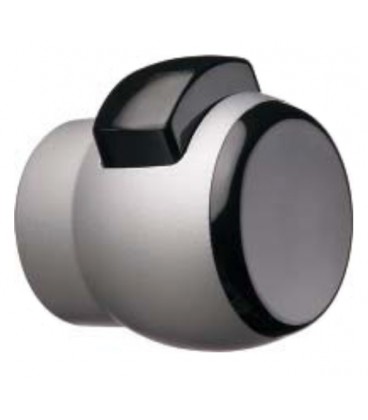 Meroni N15 knob with button PremiApri Series Nova for entrances and offices