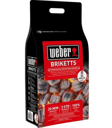 Weber 4 Kg coal briquettes cod.17590