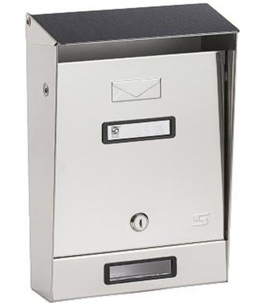 Silmec single traditional external letterbox