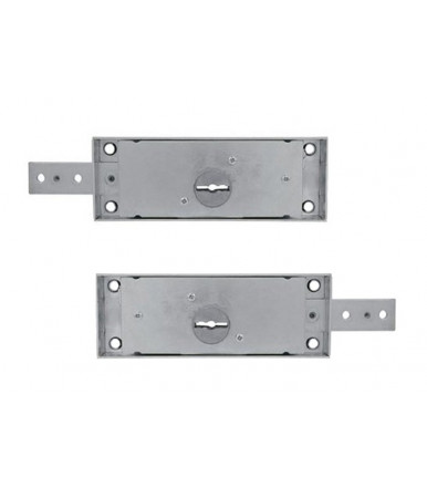 Viro Paar schlösser für rollläden/rolltore mit schlüssel mit doppelbartschlüssel