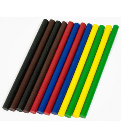Adesivo collante termofusibile professionale colorato A036 in stick
