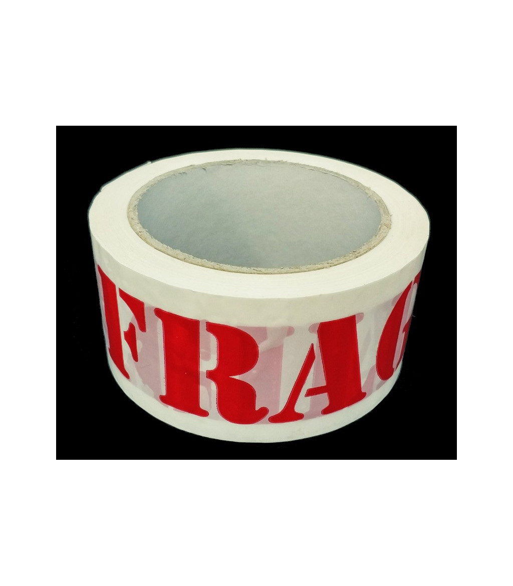 2 x Packing Tape Fragile 48mm x 66m Printed PP Tape Fragile 