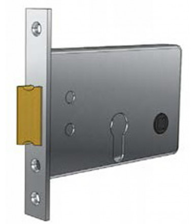 Prefer 5525.080Z mortise lock without cylinder for metal doors