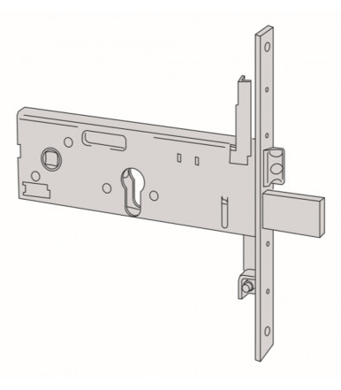 Cisa 56357.90 Zylinder-Einsteckschloss Höhe 64 mm