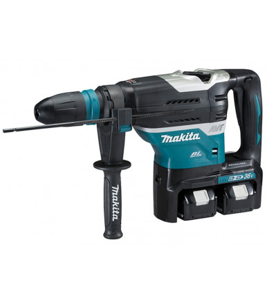 Makita DHR400PT2U 18VX2 BL MOTOR Bluetooth Akku-Kombihammer 40 mm