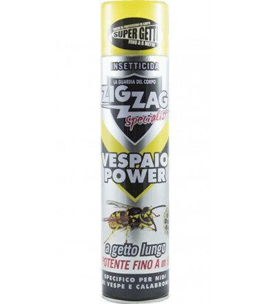 Insetticida Spray ad alta efficacia ZIGZAG Specialist Vespaio Power - Vespe e Calabroni