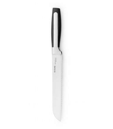 Brabantia - Profile Line Brotmesser 34,5 cm mit extra langer, grob gerillter Klinge
