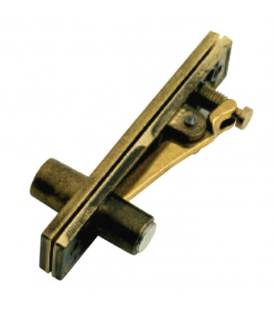 895-01 BAL hinge pivot with stop - fits flush with floor 127x27 mm