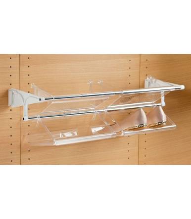 Servetto VASCHETTA Set 3 pcs. transparent tray for shoes and small objects