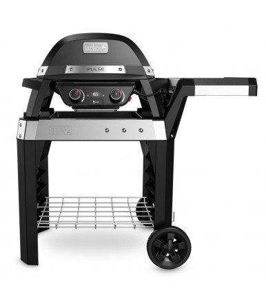 Weber Barbacoa eléctrica Pulse 2000 Negro con carro