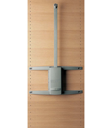 Servetto Wall System SINGLE MODULE wall-mounting storage system for closets and wall niches