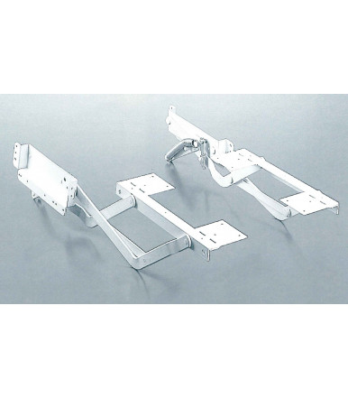 Kesseböhmer Set 2 Tablare schwingen für Eckschranklösung LeMans II