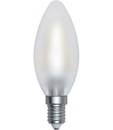 Lampadina oliva satinata LED - 4W E14 4200K Serie Filamento Led SkyLighting