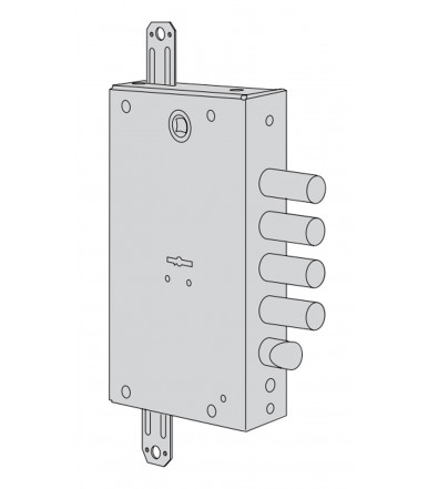 Cisa B7515 Standardlock Cerradura de borjas para puertas acorazadas