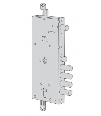 Cisa 57515 Standardlock Cerradura de borjas para puertas acorazadas