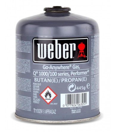 Cartuccia Weber Gas formato piccolo (445 g)