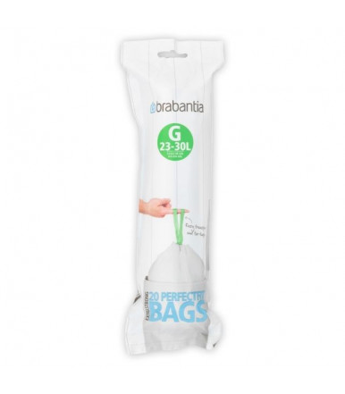 Bin Liner G rotolo da 20 sacchetti 23-30 Litri Brabantia