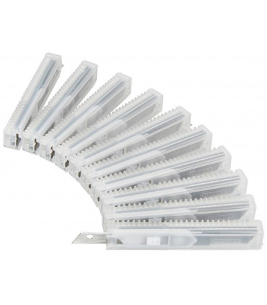 1-11-300 Stanley Snap-Off Knife Blade 9 mm, pack 100 pcs. in 10 dispensers