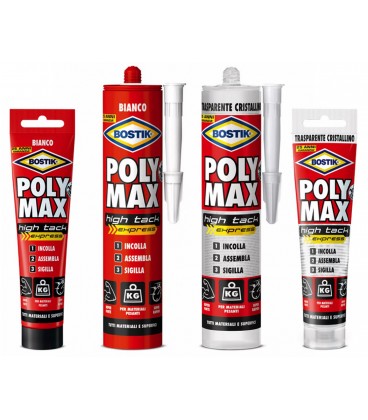 Bostik Poly Max High Tack Express assembly adhesive and sealant