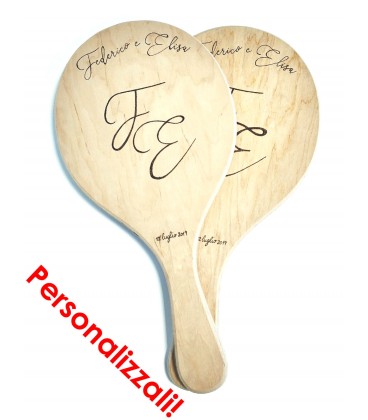 1 Ball Beach Racquet Matkot Professional Hollow Racket Wood Paddles Original 