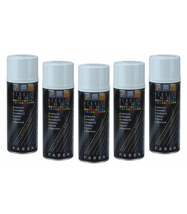 Smalto Spray 100% acrilico professionale RAL ACRYLIC Art.400 Faren