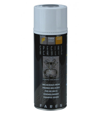 Faren Art.FEMI7V MICACEOUS STEEL acrylic enamel spray for ferrous surfaces