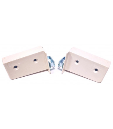 Hanging visible pair of brackets for wall units fixing with screws 80014 Camar