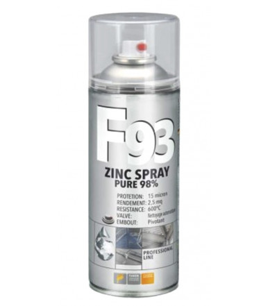 Faren Art.973003 F93 spray zinc para uso profesional