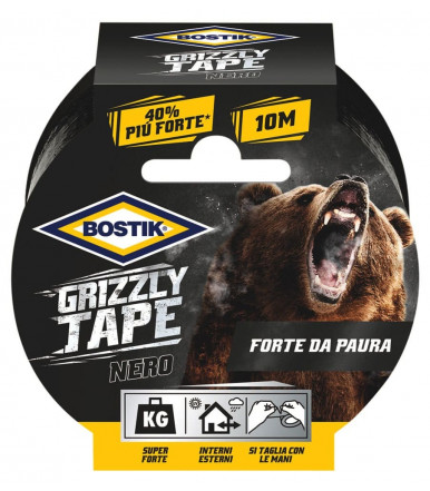 Nastro per riparazioni Grizzly Tape grigio 10mt x 50mm Bostik