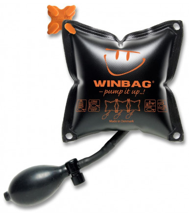 Winbag hand operated inflatable air cushion for adjustment