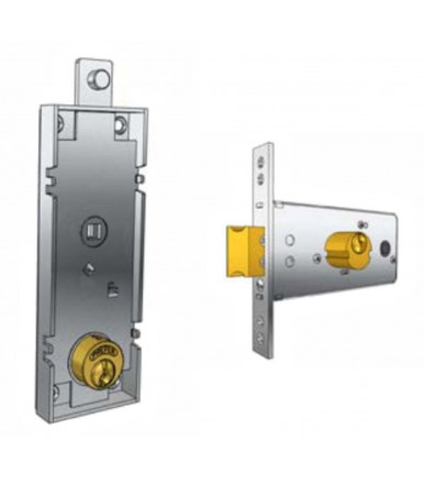 Prefer B551.0810 locks for overhead garage doors with round cylinder