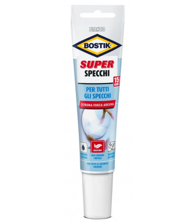 Bostik Super espejos, Adhesivo neutro para espejo pequeño y grande