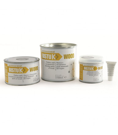 MODOSTUC Roble - Masilla profesional de pasta lista para uso en interiores,  ideal para madera y pared de secado rápido y adherencia perfecta, 1 kg. :  .es: Bricolaje y herramientas