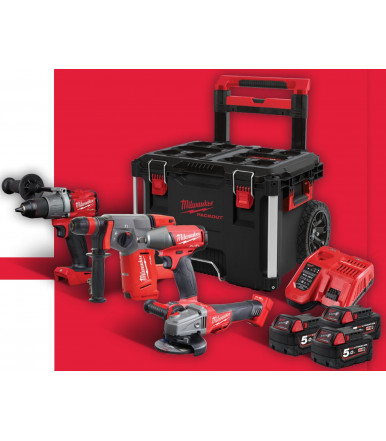 Perceuse à percussion 12V + kit de marteau SDS Milwaukee M12FPP2B-402X