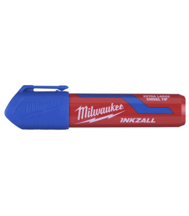 Pennarello indelebile punta extra larga blu Milwaukee