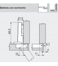 Cerniera Clip Top Blumotion 110°  Blum 