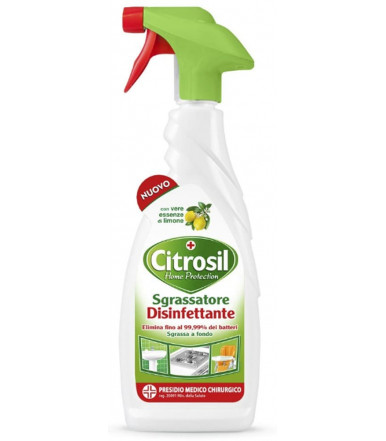 Sgrassatore disinfettante in spray 650 ml Citrosil Home Protection