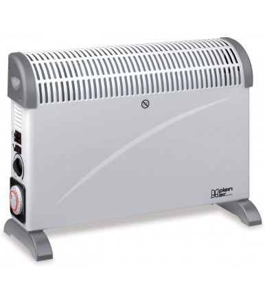 Termoventilador eléctrico independiente turbo convexo 2000 W