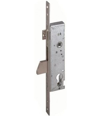 Mortise lock from a riser Cisa 46215 for fixture in aluminum and iron