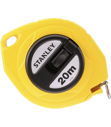 Rotella metrica nastro in acciaio Stanley 20 mt 0-34-105