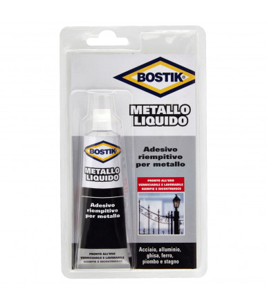 Liquid Metal - Adhésif et mastic liquide pour métal Bostik 55 ml