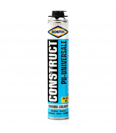 Schiuma Construct PU Universale Bostik 750 ml per pistola