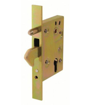 Lock hook and pin AGB B00859 with cylinder for metal section