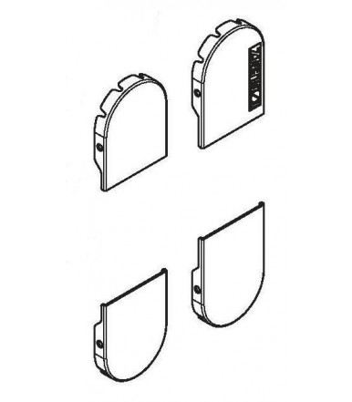 Kit de couverture Charnière réglable Kubica Koblenz K8060