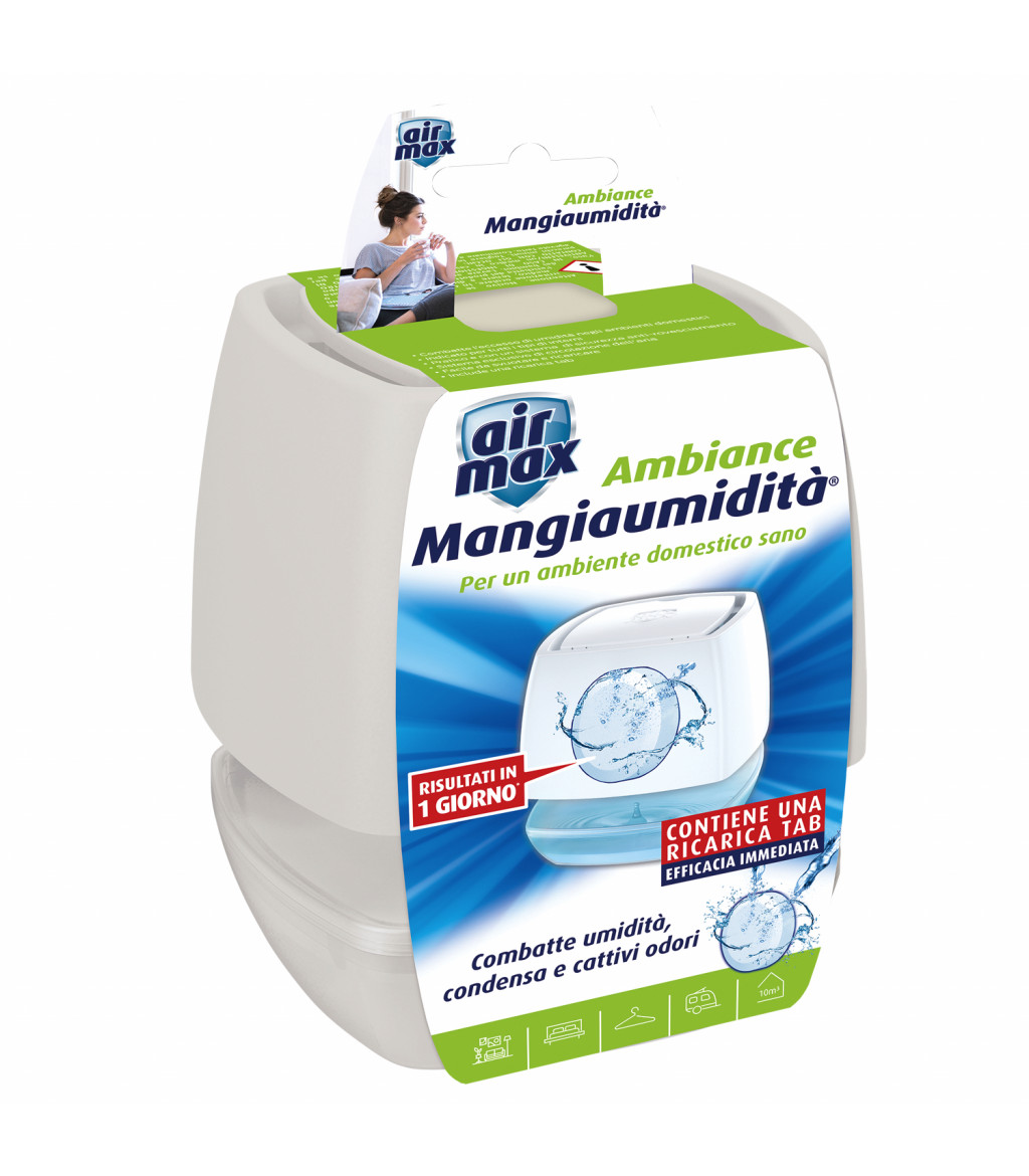 Air MAx ® Mini Kit Assorbiumidità ambiente bianco da 100g