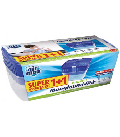 Air MAx ® Kit Tab Absorbiert Umgebungsfeuchtigkeit 2 von 450 g + 450 g